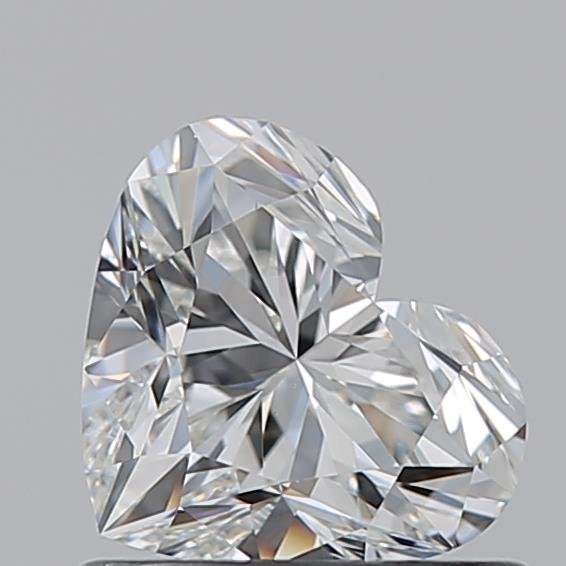 0.81ct H VS1 Rare Carat Ideal Cut Heart Diamond