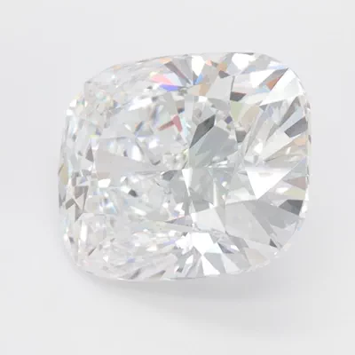 3.07ct D VVS1 Rare Carat Ideal Cut Cushion Lab Grown Diamond