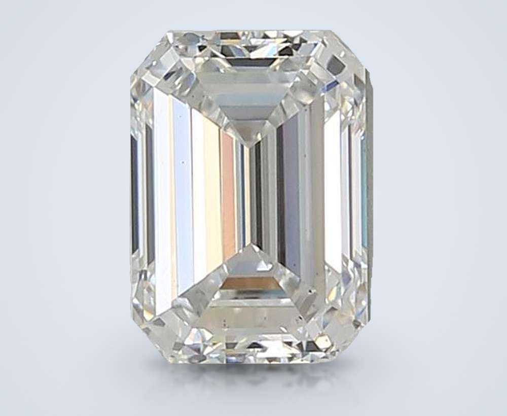 1.54ct E VS2 Rare Carat Ideal Cut Emerald Lab Grown Diamond