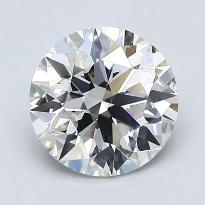 1.51ct I IF Rare Carat Ideal Cut Round Diamond