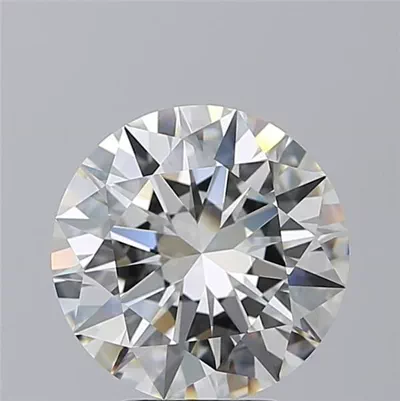 4.00ct I IF Rare Carat Ideal Cut Round Diamond