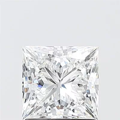 1.56ct E VS1 Rare Carat Ideal Cut Princess Lab Grown Diamond
