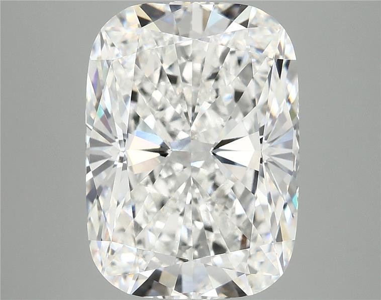 7.91ct F VS1 Rare Carat Ideal Cut Cushion Lab Grown Diamond
