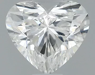0.55ct G SI1 Rare Carat Ideal Cut Heart Diamond