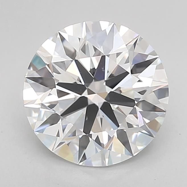 2.40ct D VVS1 Rare Carat Ideal Cut Round Lab Grown Diamond