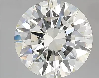 3.51ct J VVS2 Excellent Cut Round Diamond