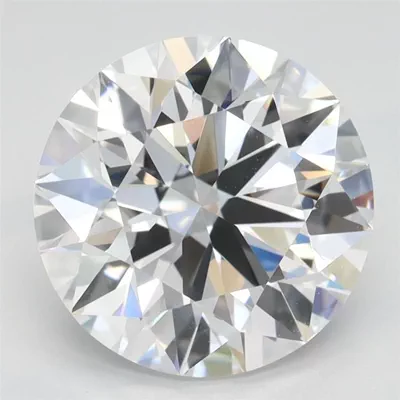 3.21ct D IF Rare Carat Ideal Cut Round Lab Grown Diamond