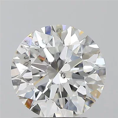 2.51ct H SI2 Rare Carat Ideal Cut Round Diamond
