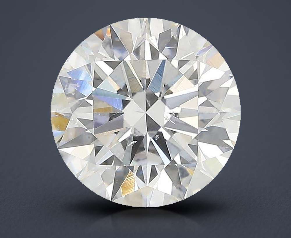 3.50ct F SI2 Rare Carat Ideal Cut Round Diamond