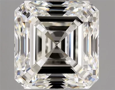 2.50ct H VS1 Very Good Cut Asscher Diamond