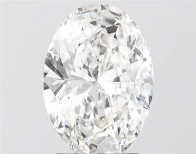 3.20ct G SI1 Rare Carat Ideal Cut Oval Lab Grown Diamond