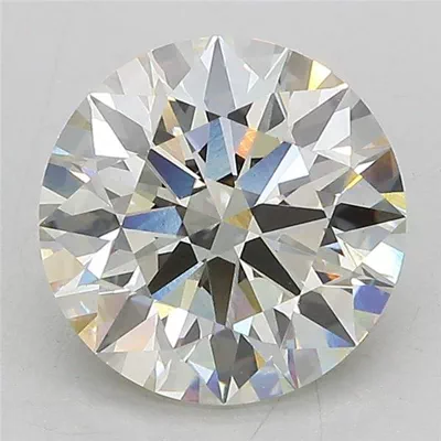 3.13ct J VS1 Rare Carat Ideal Cut Round Lab Grown Diamond