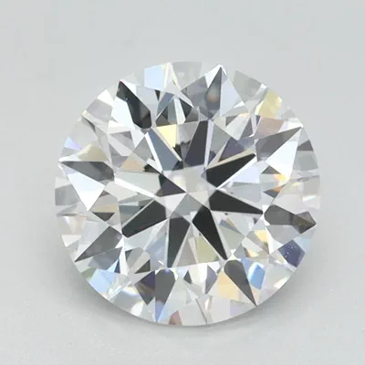 1.12ct D FL Rare Carat Ideal Cut Round Lab Grown Diamond