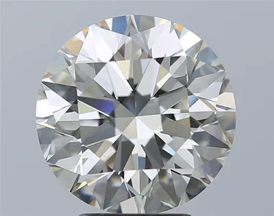 4.00ct K VS1 Rare Carat Ideal Cut Round Diamond
