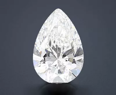 1.51ct E VS1 Rare Carat Ideal Cut Pear Lab Grown Diamond