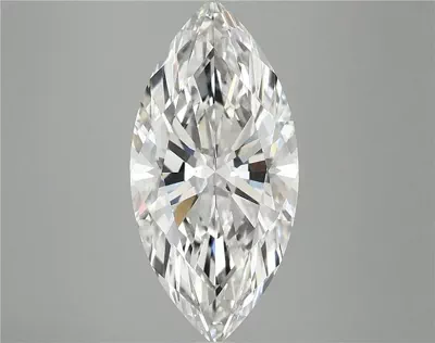 5.10ct G VS1 Rare Carat Ideal Cut Marquise Lab Grown Diamond