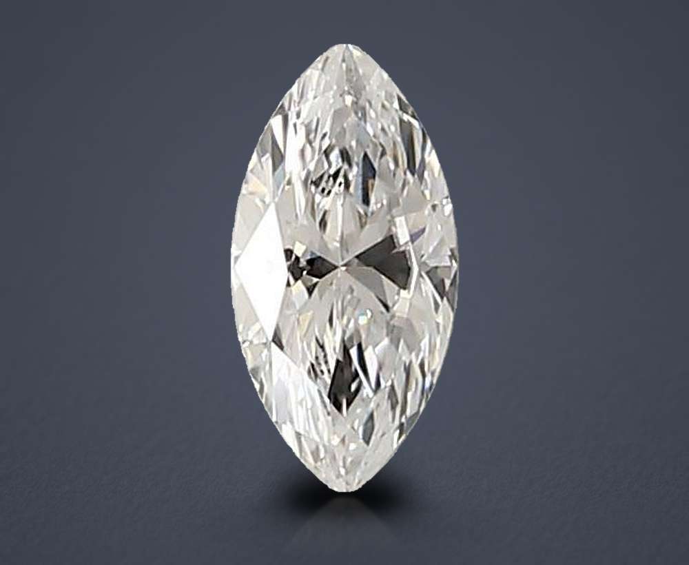 0.64ct D VVS2 Rare Carat Ideal Cut Marquise Lab Grown Diamond