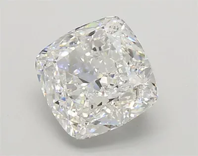 2.06ct E VVS2 Rare Carat Ideal Cut Cushion Lab Grown Diamond