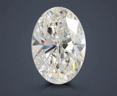 8.38ct F VS2 Rare Carat Ideal Cut Oval Lab Grown Diamond