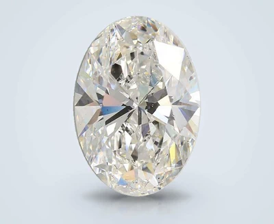 8.38ct F VS2 Rare Carat Ideal Cut Oval Lab Grown Diamond
