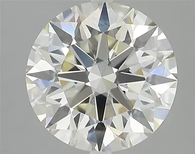 2.55ct J IF Rare Carat Ideal Cut Round Diamond
