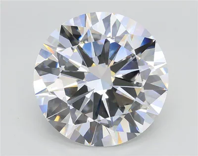 7.05ct F VVS2 Excellent Cut Round Lab Grown Diamond