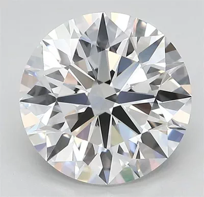 3.38ct E VVS1 Rare Carat Ideal Cut Round Lab Grown Diamond