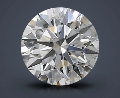 1.52ct H SI1 Rare Carat Ideal Cut Round Diamond