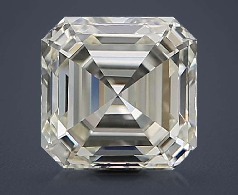 1.00ct I VVS2 Rare Carat Ideal Cut Asscher Diamond
