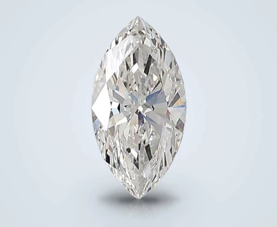 3.08ct F VVS2 Rare Carat Ideal Cut Marquise Lab Grown Diamond