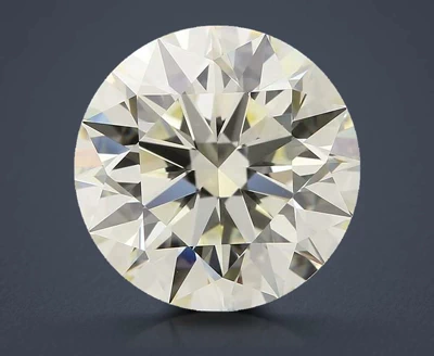 3.02ct K VVS1 Rare Carat Ideal Cut Round Diamond