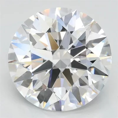 3.37ct D FL Rare Carat Ideal Cut Round Lab Grown Diamond