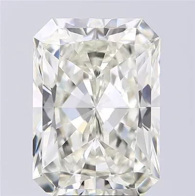 5.01ct K VS2 Rare Carat Ideal Cut Radiant Diamond