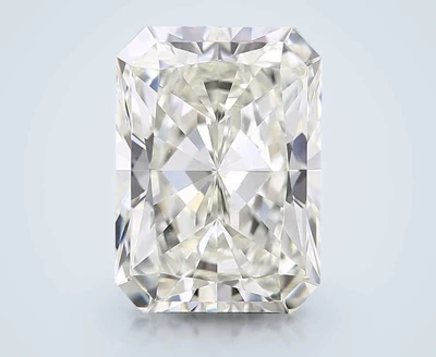 5.01ct K VS2 Rare Carat Ideal Cut Radiant Diamond