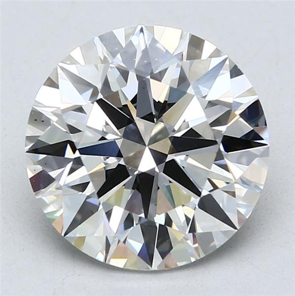 4.05ct G VS1 Rare Carat Ideal Cut Round Lab Grown Diamond