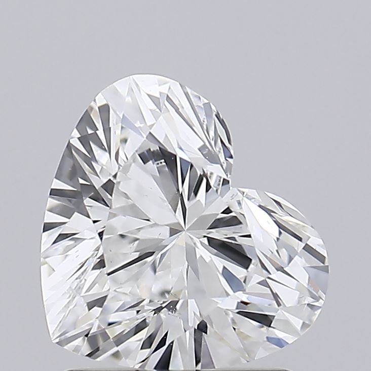 1.42ct E VS2 Rare Carat Ideal Cut Heart Lab Grown Diamond