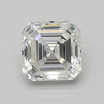 1.05ct E VVS2 Excellent Cut Asscher Lab Grown Diamond