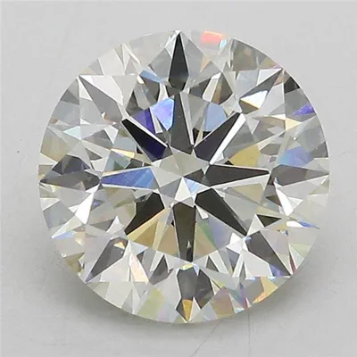 3.00ct J VS1 Ideal Cut Round Lab Grown Diamond