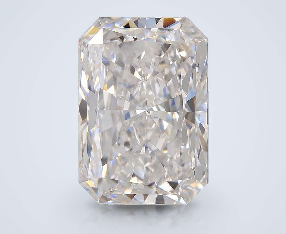 16.51ct E VVS2 Rare Carat Ideal Cut Radiant Lab Grown Diamond