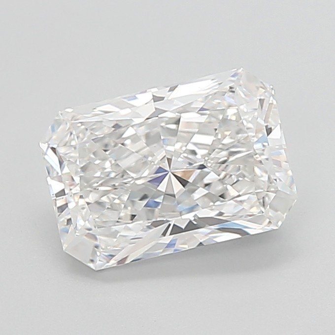 2.54ct E VS1 Rare Carat Ideal Cut Radiant Lab Grown Diamond