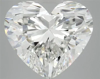 6.20ct E VVS2 Rare Carat Ideal Cut Heart Lab Grown Diamond