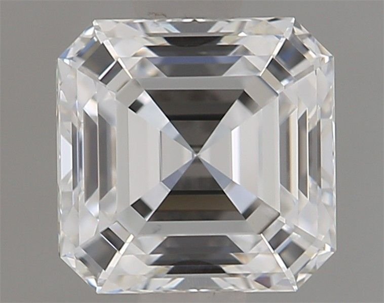 1.07ct D VVS2 Rare Carat Ideal Cut Asscher Lab Grown Diamond