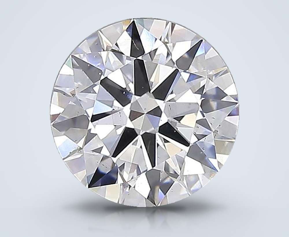 9.02ct G SI1 Rare Carat Ideal Cut Round Lab Grown Diamond