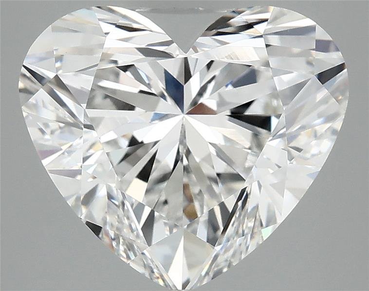 5.20ct E VS1 Rare Carat Ideal Cut Heart Lab Grown Diamond