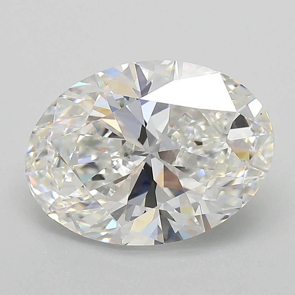 3.05ct E VS1 Rare Carat Ideal Cut Oval Lab Grown Diamond