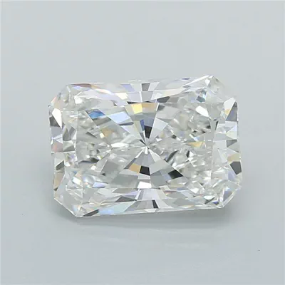 3.04ct E VVS2 Rare Carat Ideal Cut Radiant Lab Grown Diamond