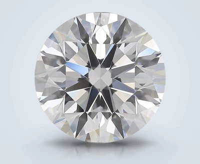 2.37ct D FL Rare Carat Ideal Cut Round Diamond
