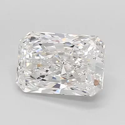 4.02ct E VVS2 Rare Carat Ideal Cut Radiant Lab Grown Diamond