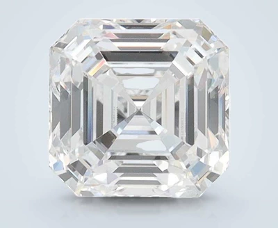 2.09ct D VVS1 Rare Carat Ideal Cut Asscher Lab Grown Diamond