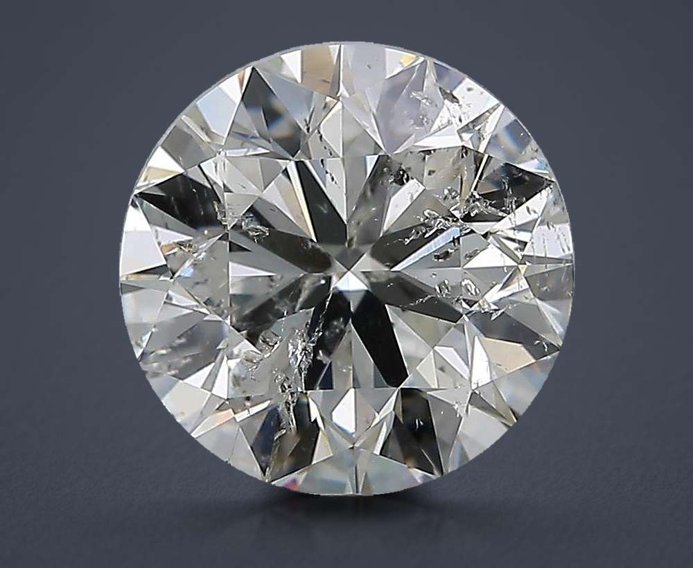3.50ct G SI2 Excellent Cut Round Diamond